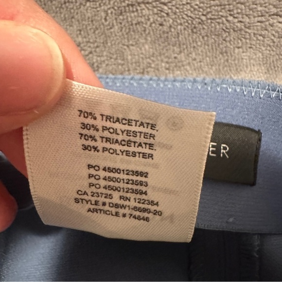 Babaton Atelier Aritzia Jotham Smoky Blue High Rise Trousers Size 4 Women’s - Picture 12 of 12